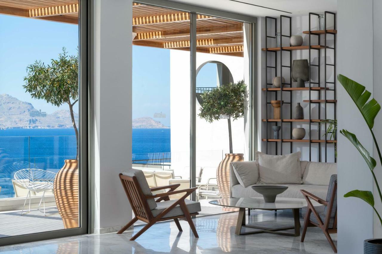 Lindos Mare, Seaside Hotel エクステリア 写真